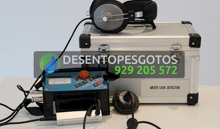 Deteção de fugas com eletroacústica