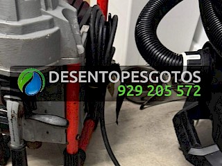 Desentupimento com molas mecânicas