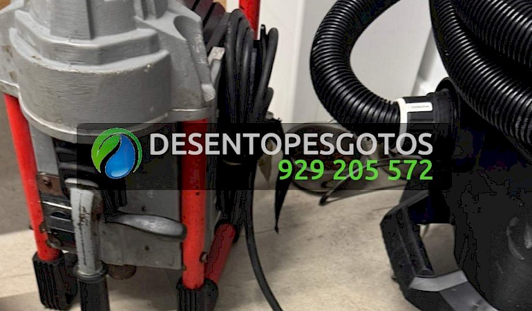 Desentupimento com molas mecânicas