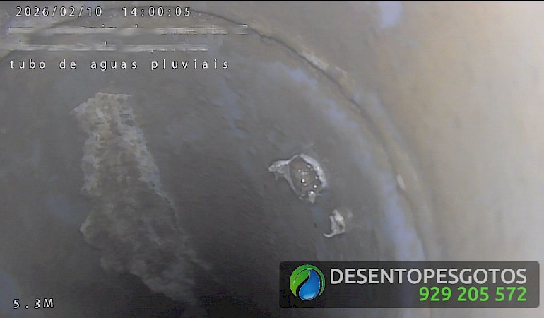 Inspeção Detalhada de Tubagens e Esgotos com Vídeo