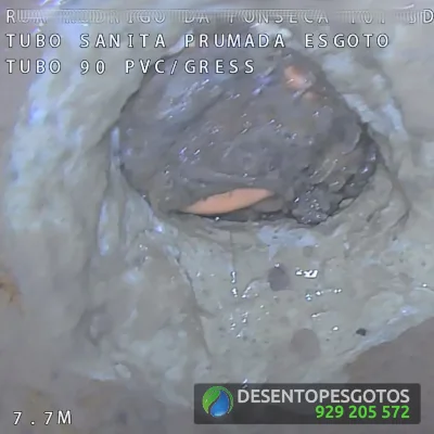 Avaliação do Estado de Prumadas de Esgoto